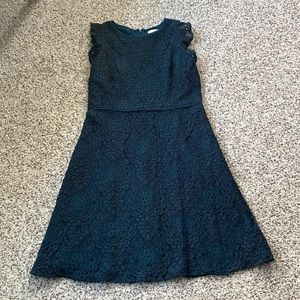 Loft lace dress sz 0 petite